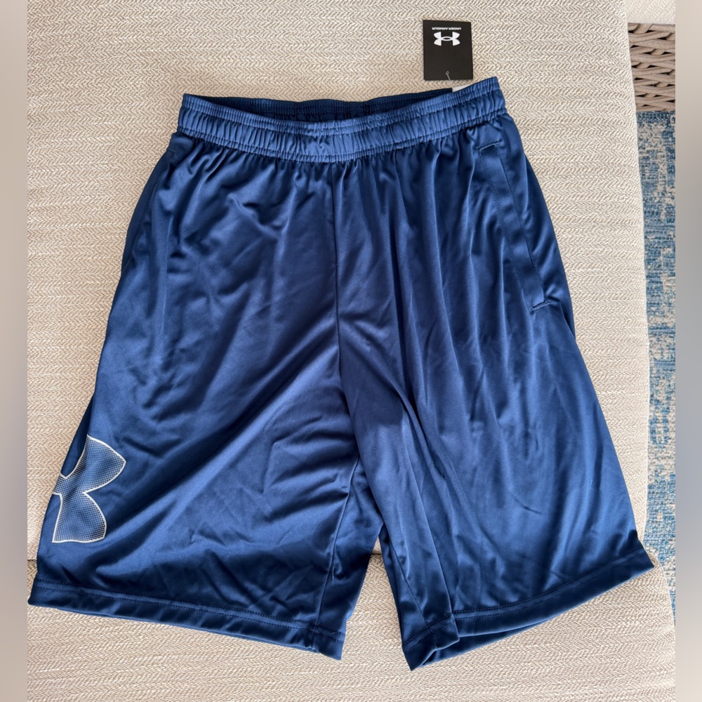 Under Armour Men's Navy Athletic Shorts